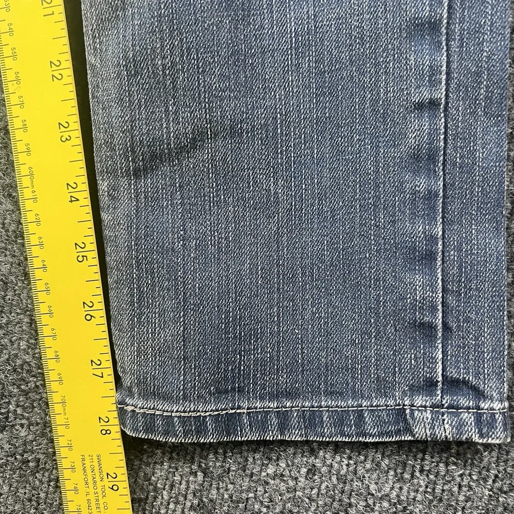 Levi's‎ 511 Slim Fit Jeans Men's 28x30 Light Wash Denim Blue Zip Fly 2012